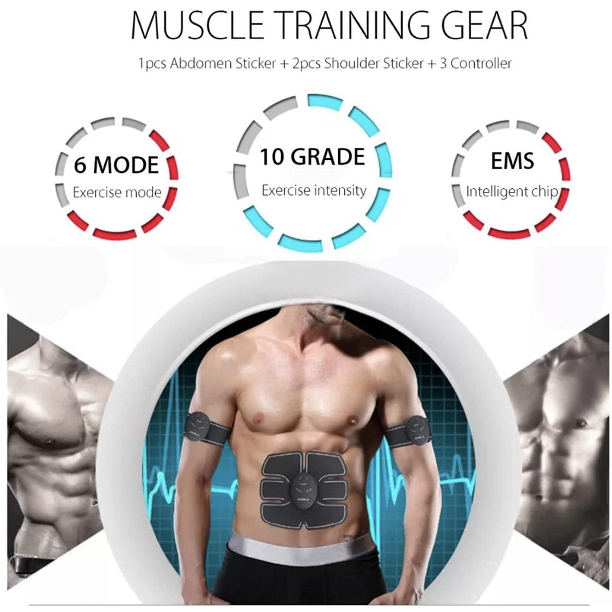 Abdominal Muscle Toner Massager from Pursonic