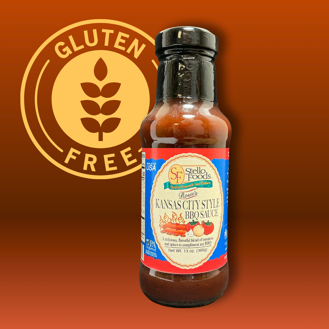 Stello Foods - Rosie's Kansas City Style BBQ Sauce 13 oz from Stello Foods