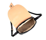 Kate - Black Vegan Basket Weave Bag from Gunas New York