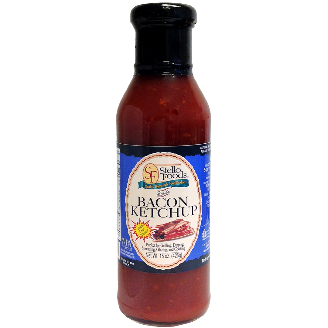 Stello Foods - Rosie's Bacon Ketchup 15 oz from Stello Foods