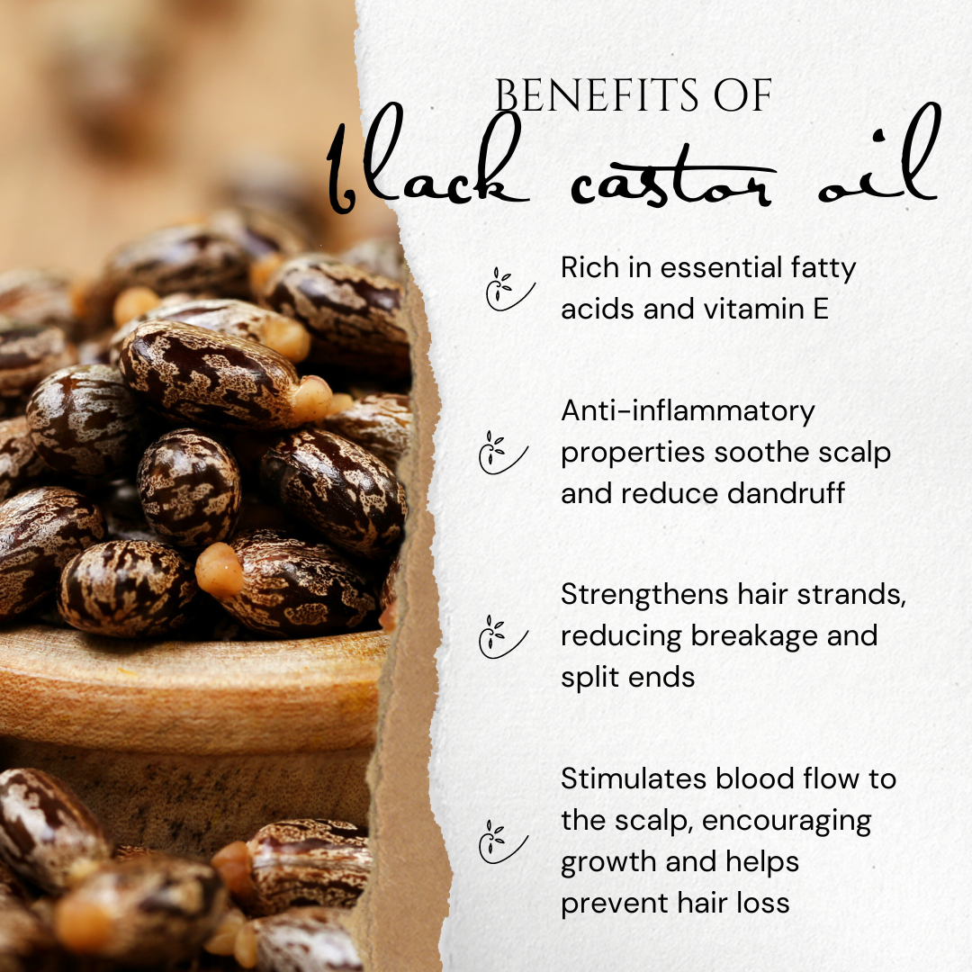 Honeycomb Black Castor Oil Growth Conditioner from Cream & Coco Skincare