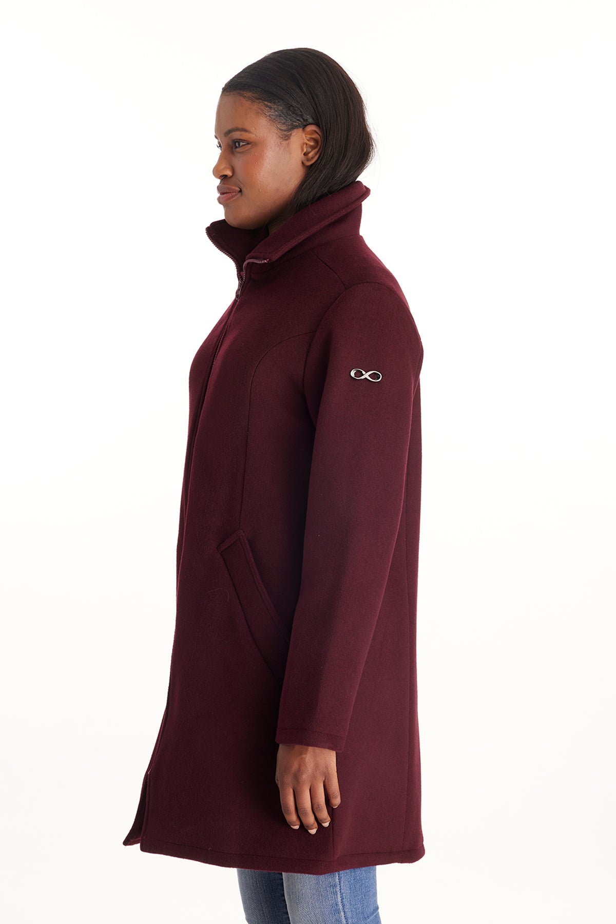 Khloe 3 in 1 Wool Maternity Coat Semi-Fitted From Moderneternity