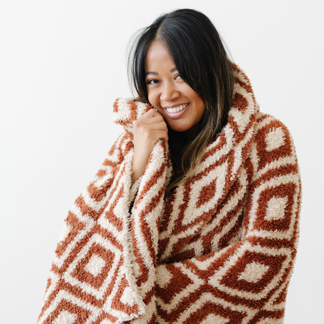 DOUBLE-LAYER BAMBONI® THROW BLANKETS From Saranoni