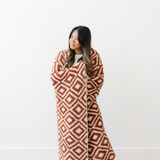 DOUBLE-LAYER BAMBONI® THROW BLANKETS From Saranoni