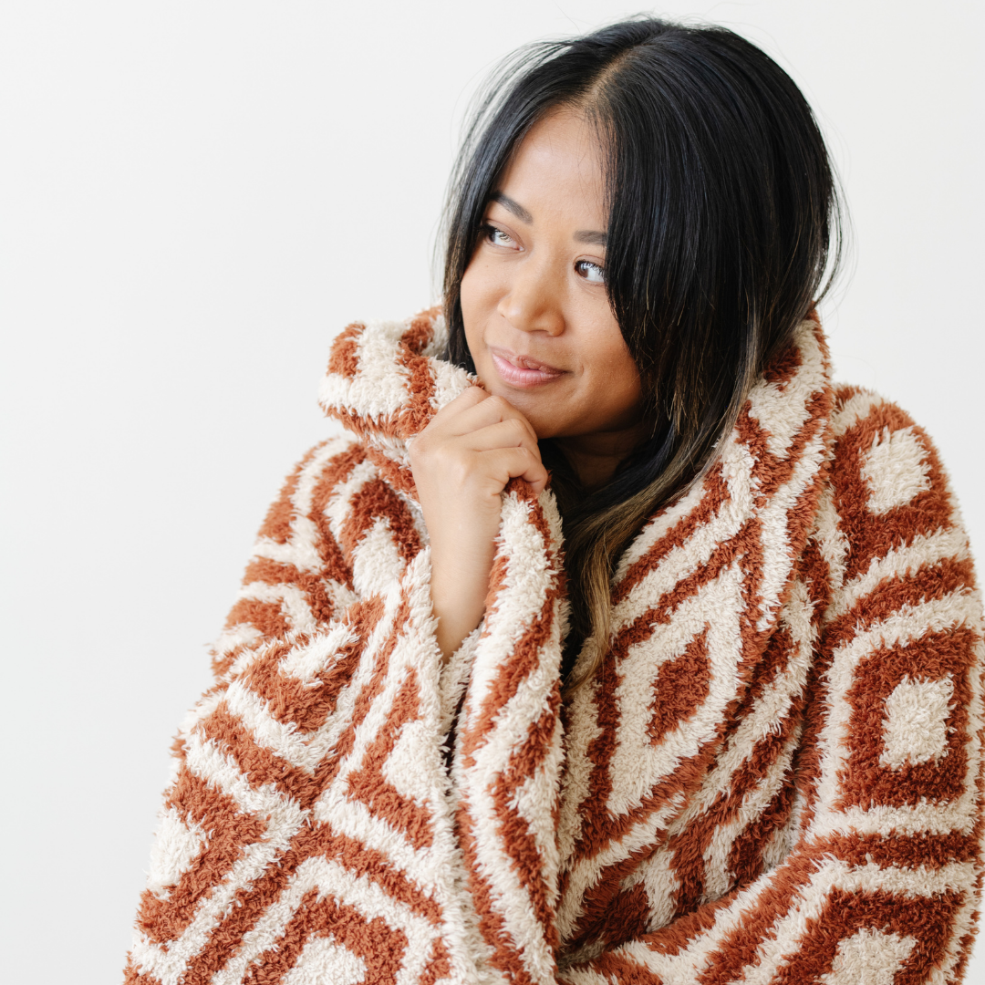 DOUBLE-LAYER BAMBONI® THROW BLANKETS From Saranoni