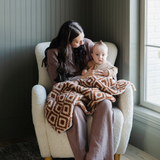 DOUBLE-LAYER BAMBONI® RECEIVING BLANKETS From Saranoni
