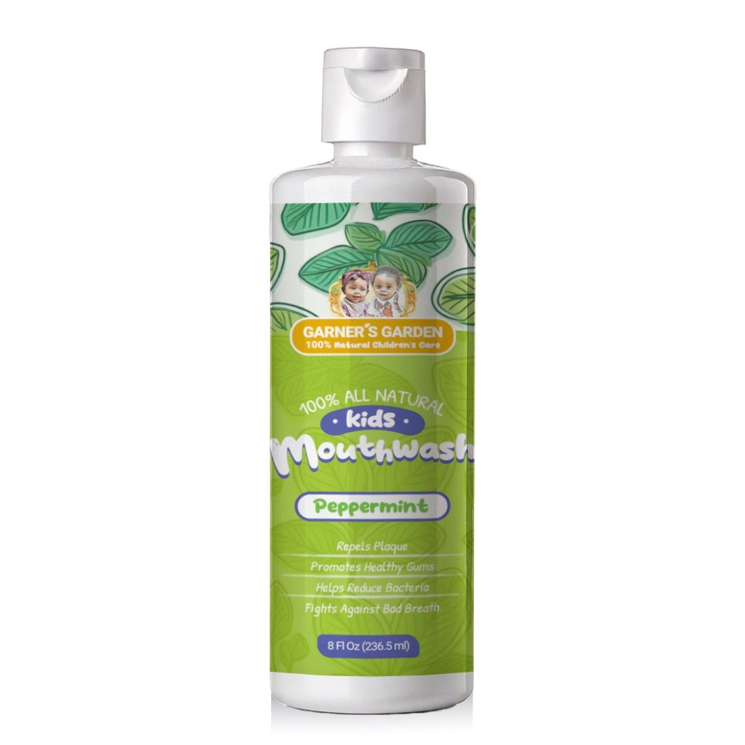 Kid's Natural Mouthwash | H2O2 | Antibacterial Fluoride-Free from Garner's Garden