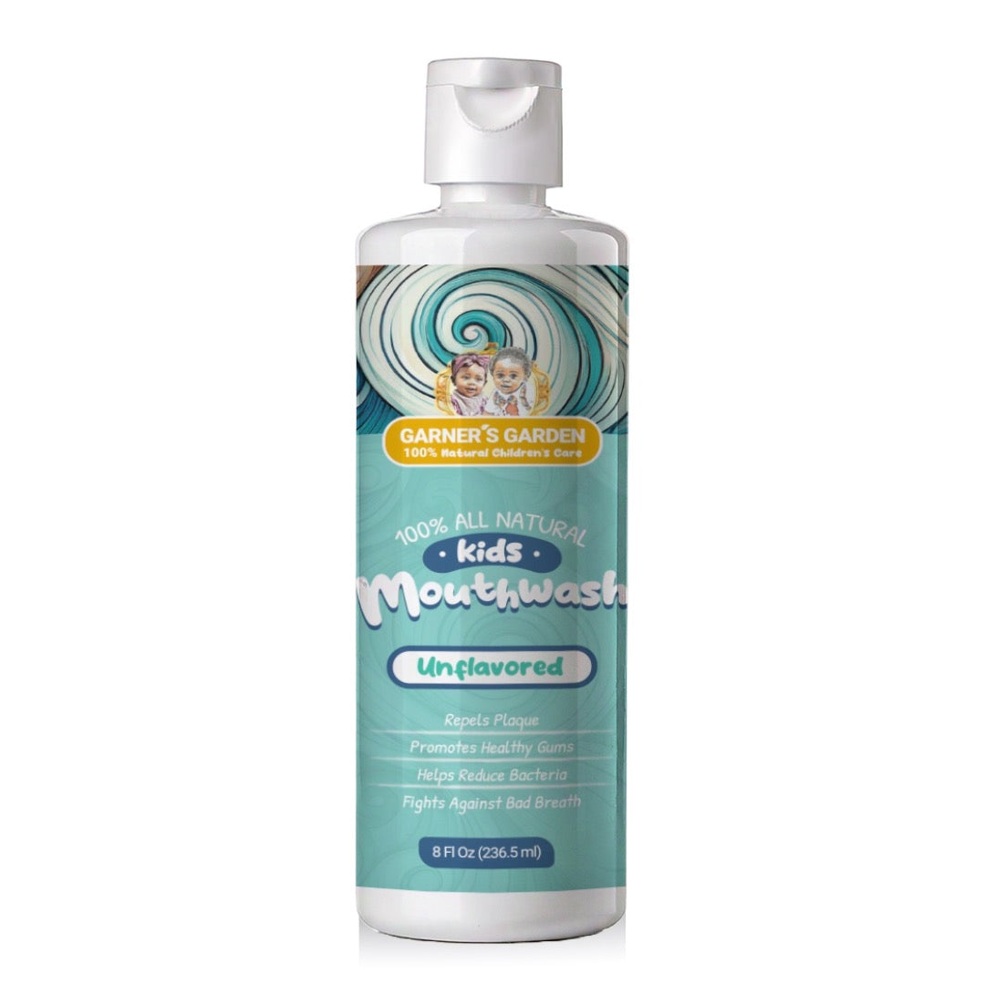 Kid's Natural Mouthwash | H2O2 | Antibacterial Fluoride-Free from Garner's Garden