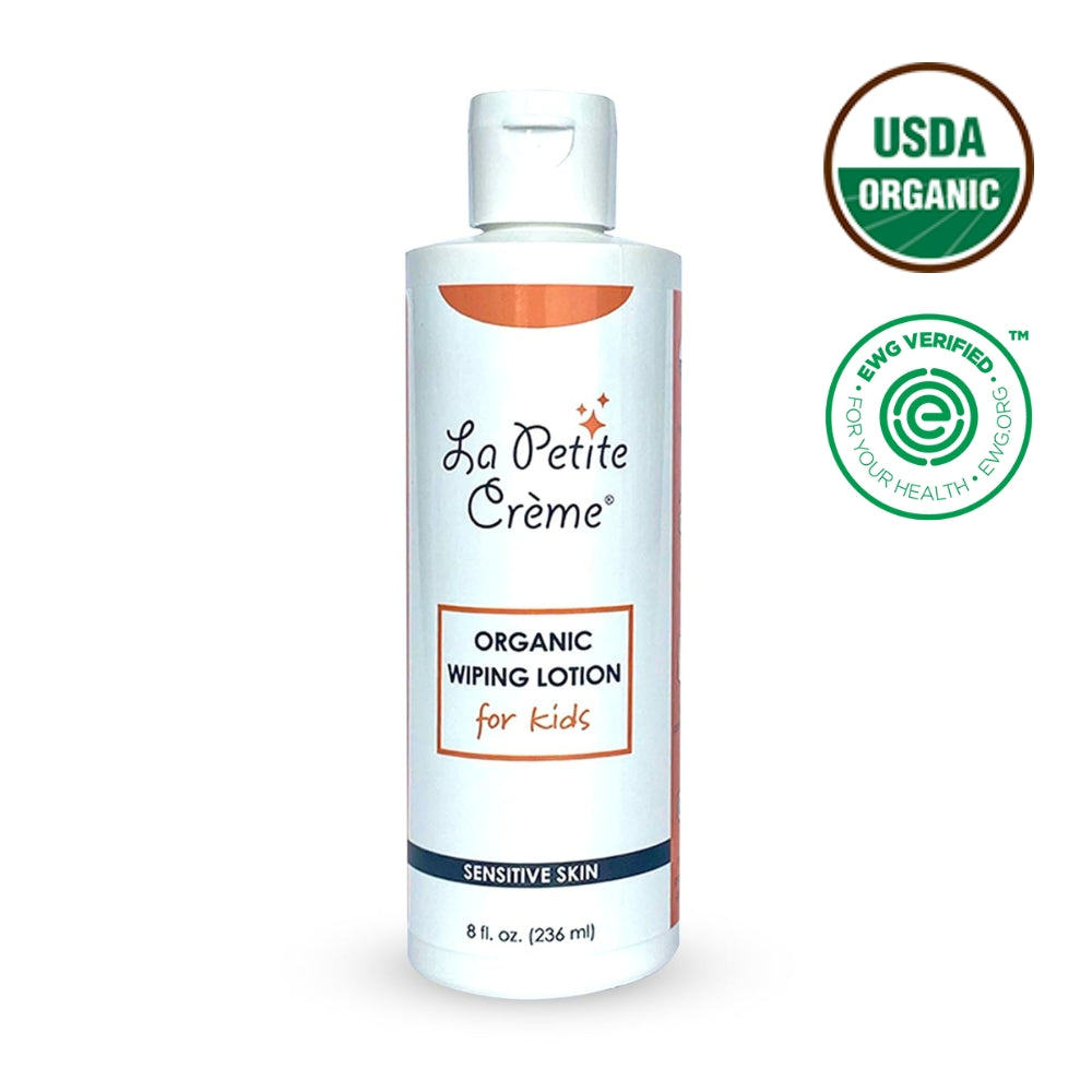 Organic Wiping Lotion for Kids from La Petite Creme