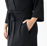 Women's Bamboo Stretch-Knit Kimono Robe from Cozy Earth