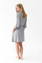 Women's Bamboo Stretch-Knit Kimono Robe from Cozy Earth