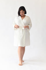 Women's Bamboo Stretch-Knit Kimono Robe from Cozy Earth