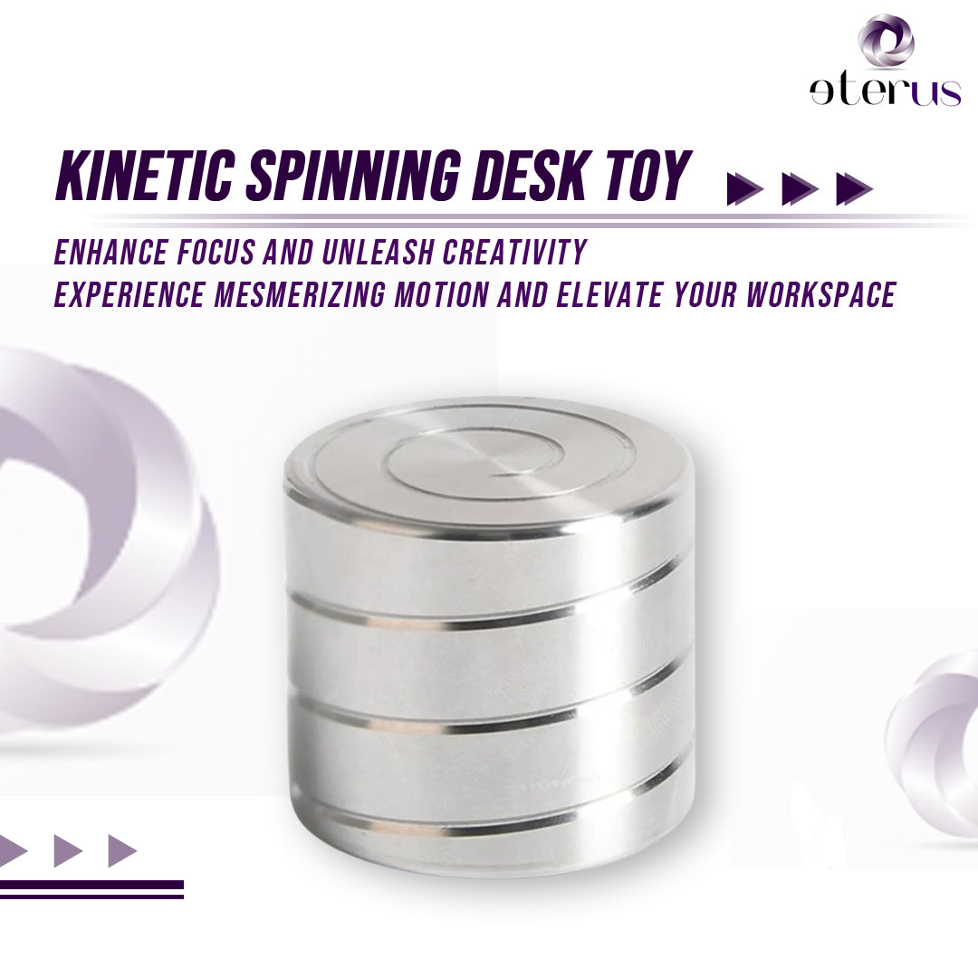 Kinetic Spinning Desk Toy from eterus