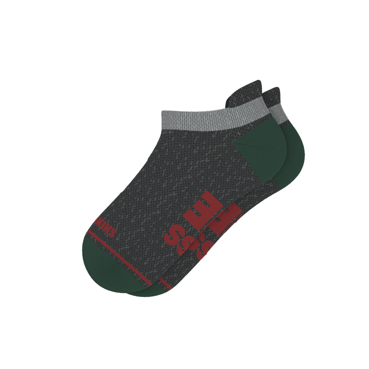 The Kiss Me There | Mistletoe Heel Hammock™ Ankle Socks from Shinesty