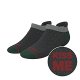 The Kiss Me There | Mistletoe Heel Hammock™ Ankle Socks from Shinesty