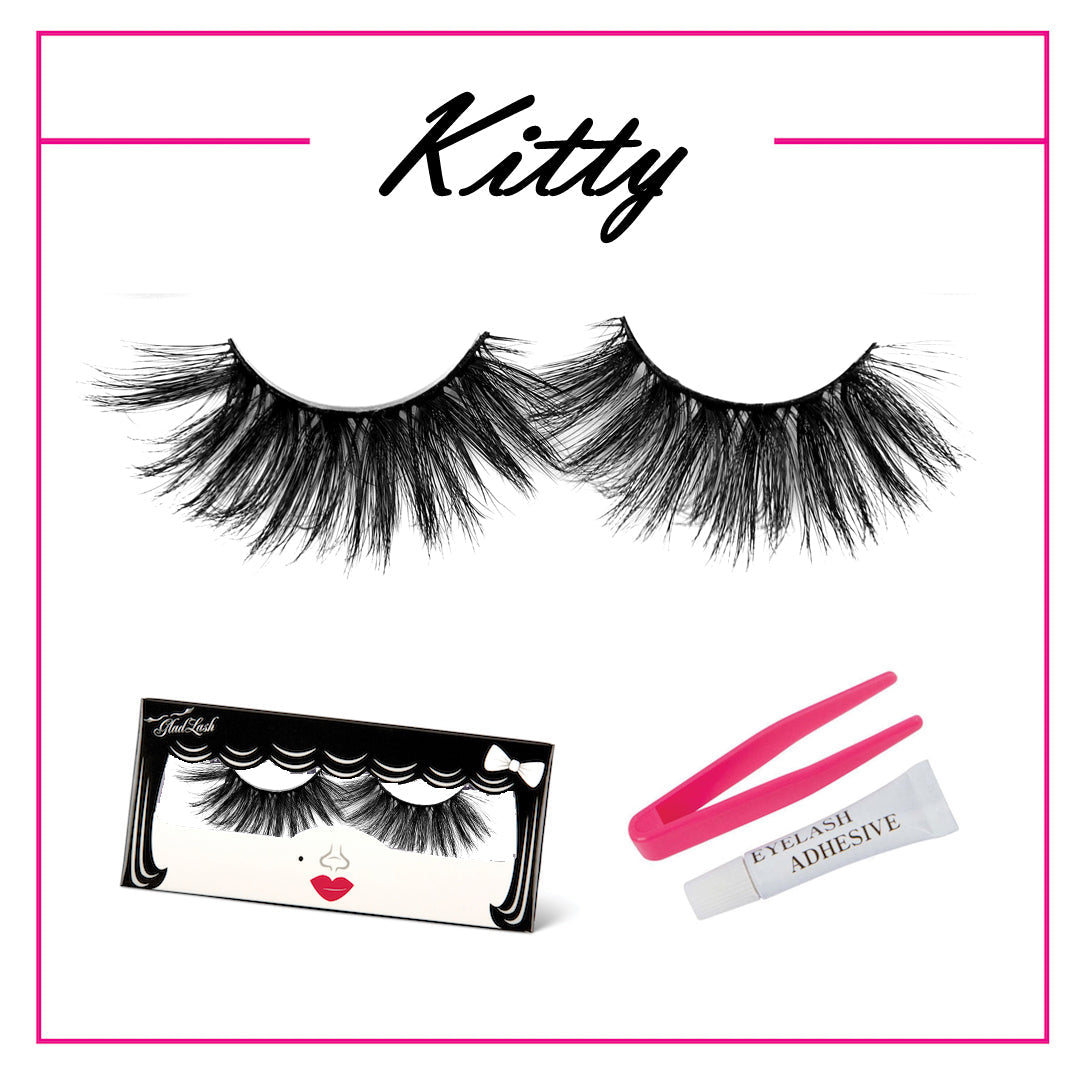 GLADGIRL 5D FALSE LASH KIT - Kitty from GladGirl