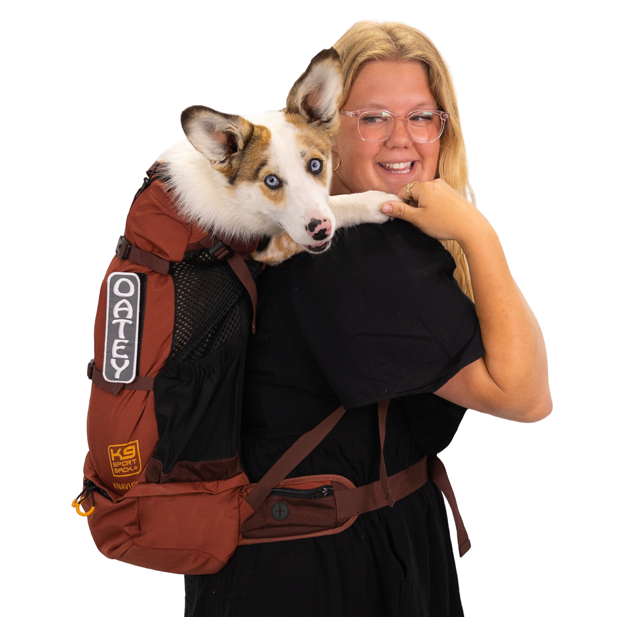 Knavigate | Advanced Dog Carrier with Internal Frame & Hip Belt from K9 Sport Sack