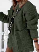 Button-Down Pocket Cardigan Coat from MsDressly