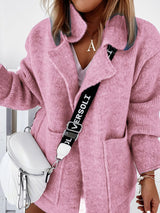 Button-Down Pocket Cardigan Coat from MsDressly