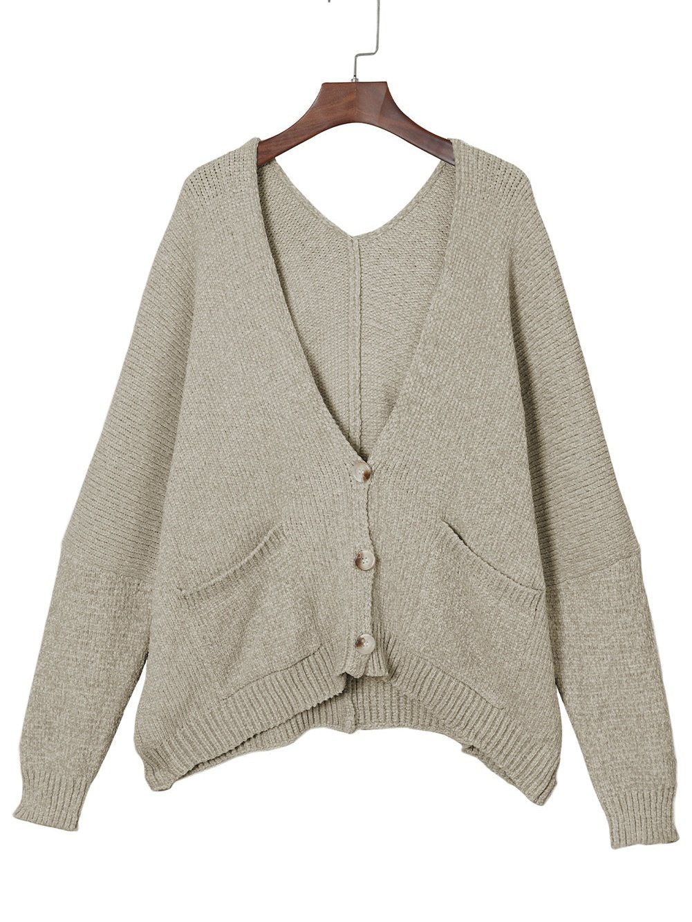 Button-Down Pocket Cardigan Coat from MsDressly