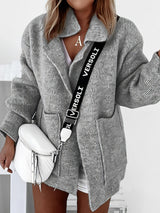 Button-Down Pocket Cardigan Coat from MsDressly