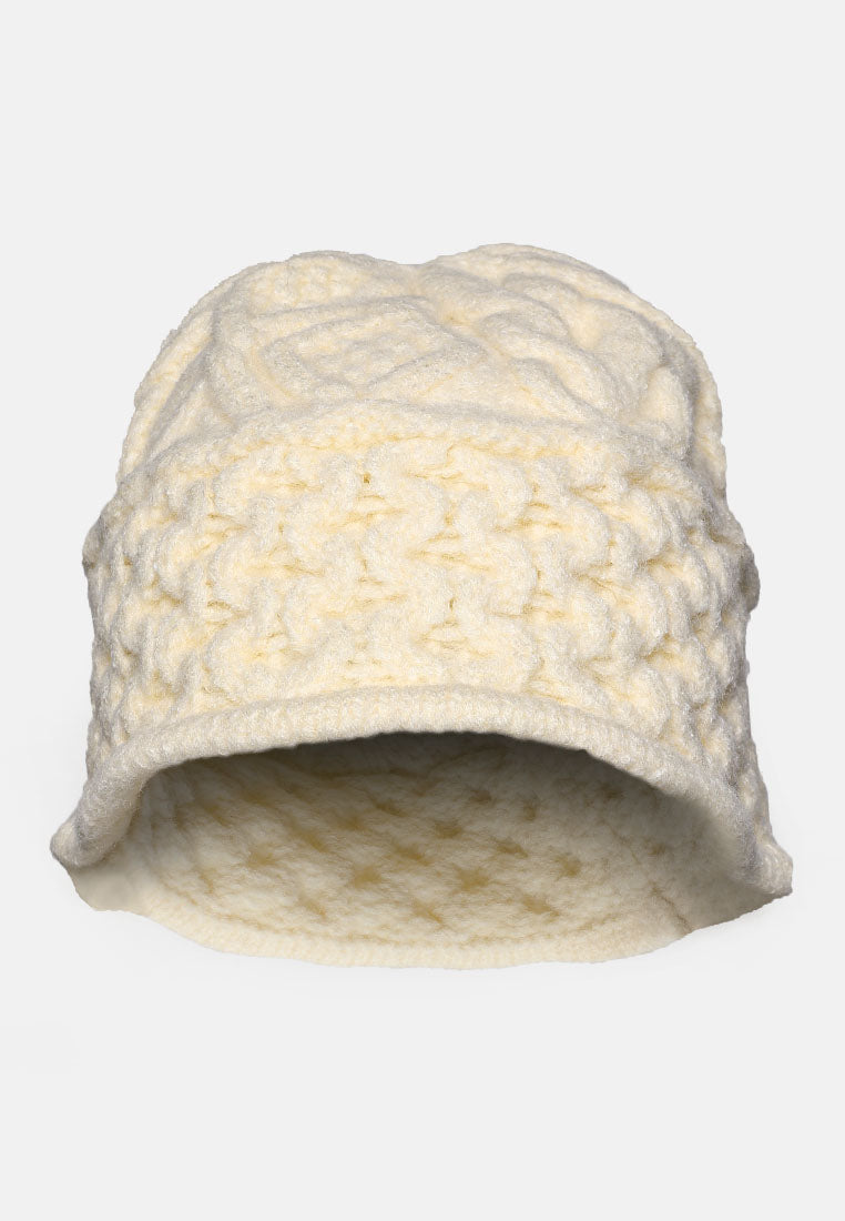 Knit Bucket Hat from London Rag International