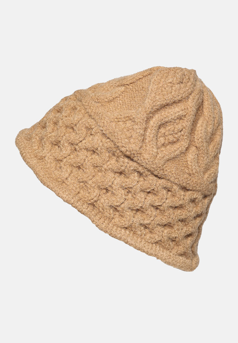 Knit Bucket Hat from London Rag International