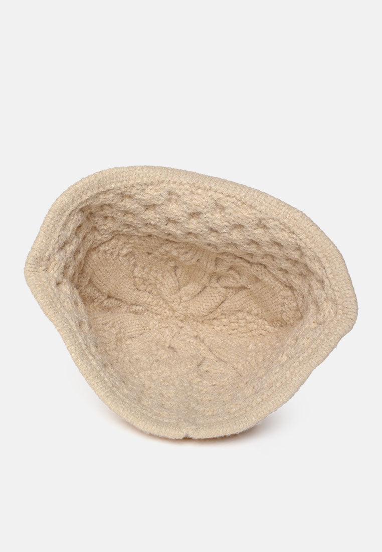 Knit Bucket Hat from London Rag International