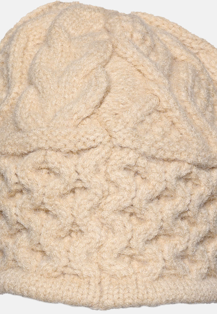 Knit Bucket Hat from London Rag International