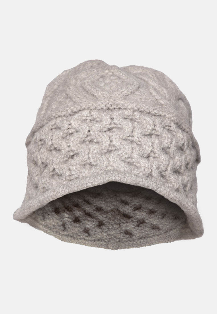 Knit Bucket Hat from London Rag International