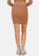 Knitted Pencil Skirt from London Rag International