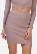 Knitted Pencil Skirt from London Rag International