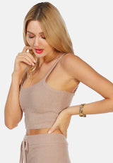 Knitted Spaghetti Top from London Rag International