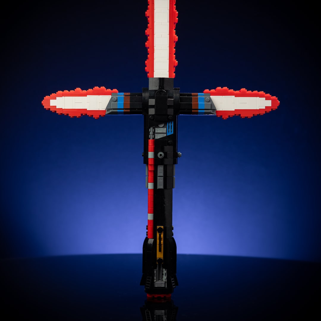 Kylo's Life-Sized Saber from Bricker Builds