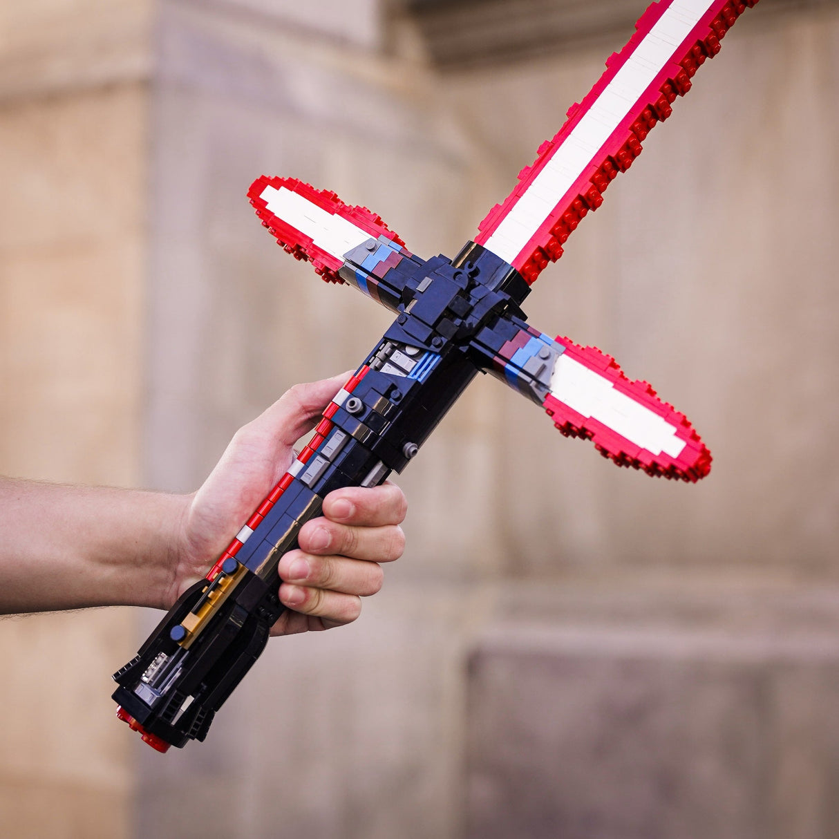 Kylo's Life-Sized Saber from Bricker Builds