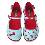 Chocolaticas® Cherry Women's Mary Jane Flat From Hot Chocolate Design
