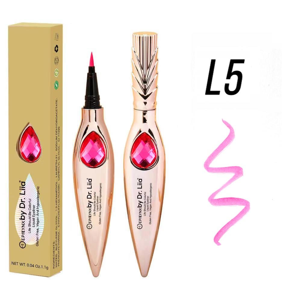 Gem Liquid Eyeliner with a Precision Tip from Epilynx Skincare and Cosmetics
