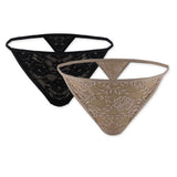 Lace G-String Thong 2 Pack Underwear from The Bra Lab