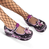 Chocolaticas® Lady Meow Women's Mary Jane Platform From Hot Chocolate Design
