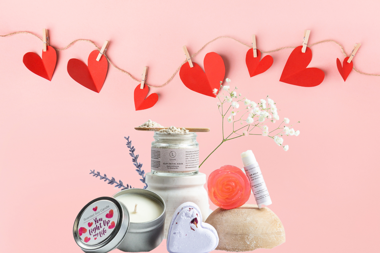 Cute LOVE Special Gift Box, Natural Skincare Gift Box, Mother's Day Gift, BFF, Sister from Lizush