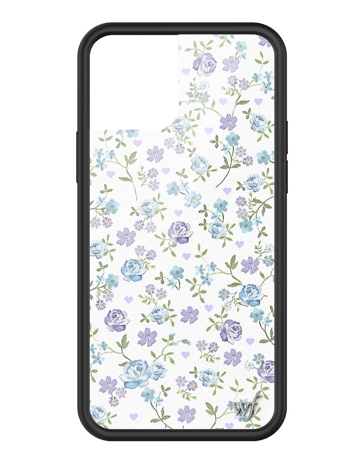 Lilac and Blue Floral iPhone Case from Wildflower Cases