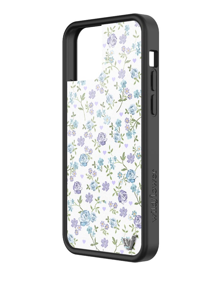 Lilac and Blue Floral iPhone Case from Wildflower Cases