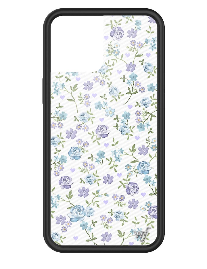 Lilac and Blue Floral iPhone Case from Wildflower Cases