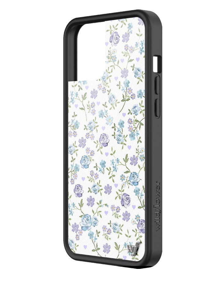 Lilac and Blue Floral iPhone Case from Wildflower Cases