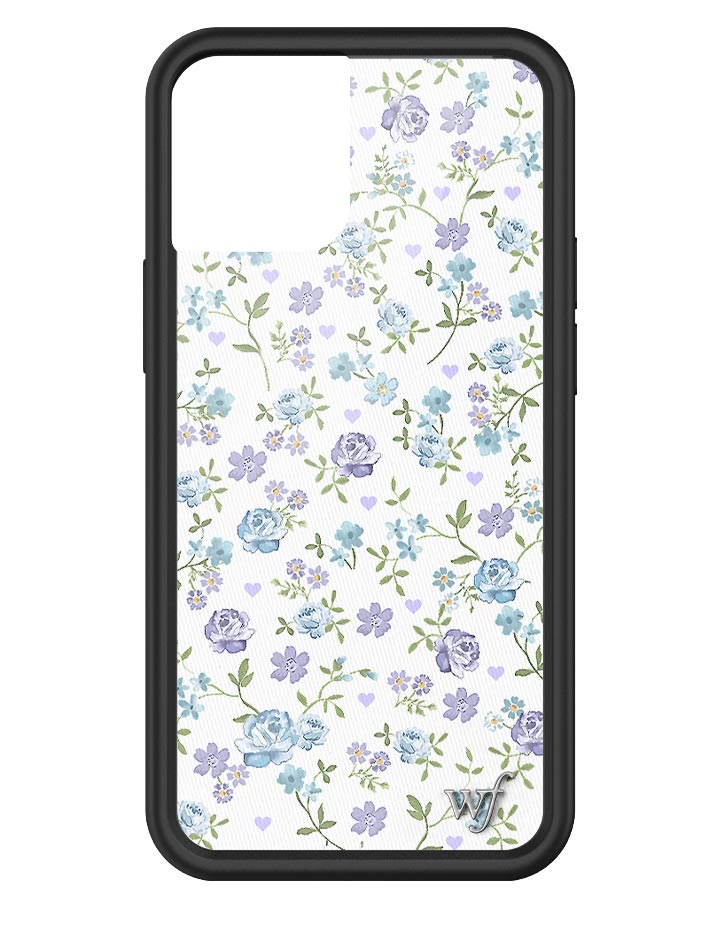 Lilac and Blue Floral iPhone Case from Wildflower Cases