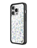 Lilac and Blue Floral iPhone Case from Wildflower Cases
