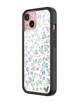 Lilac and Blue Floral iPhone Case from Wildflower Cases
