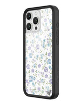 Lilac and Blue Floral iPhone Case from Wildflower Cases
