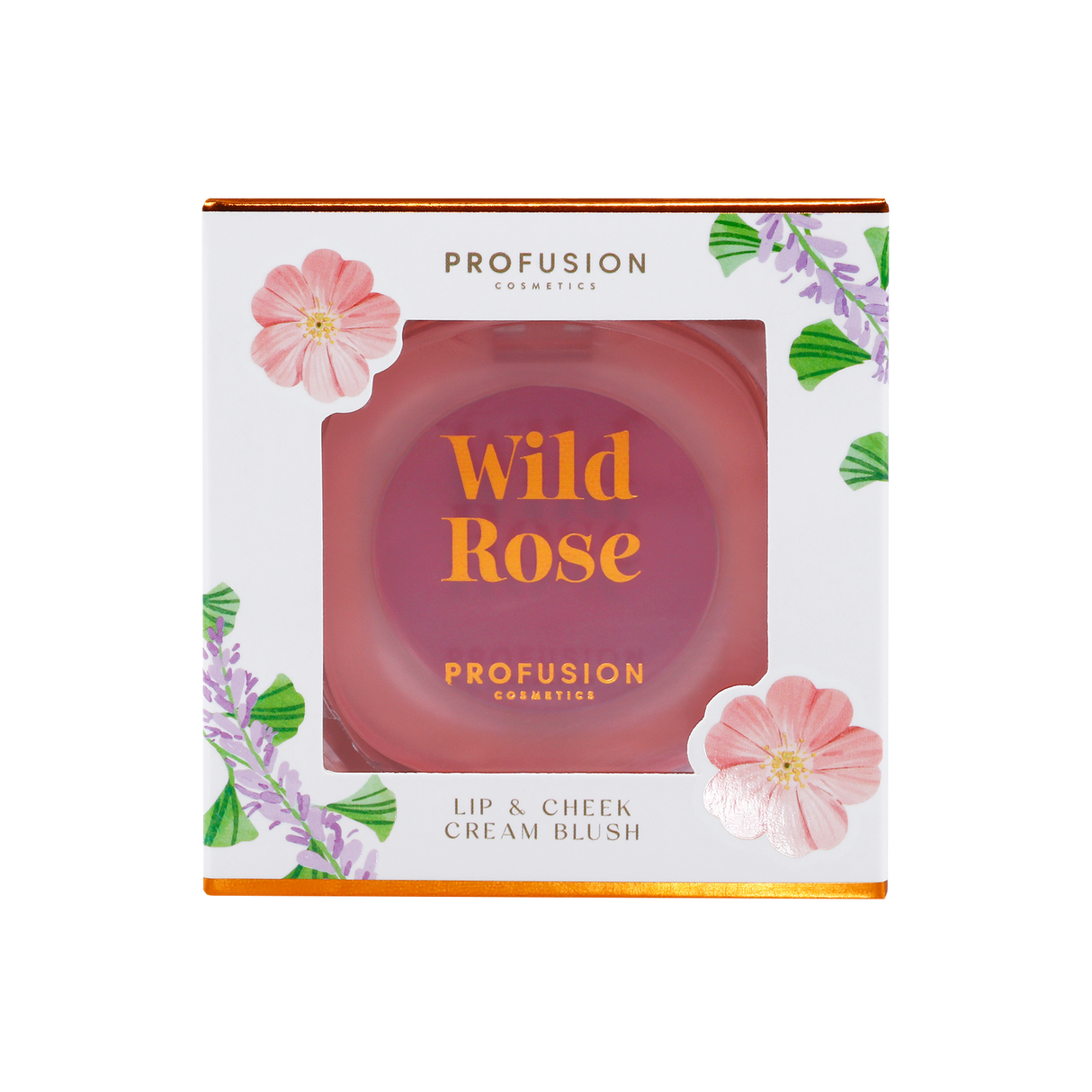 Petal Perfect | Wild Rose Lip & Cheek Cream Blush from Profusion Cosmetics