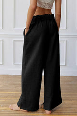 Greta Elastic High Waist Drawstring Sweatpants From Threaded Pear